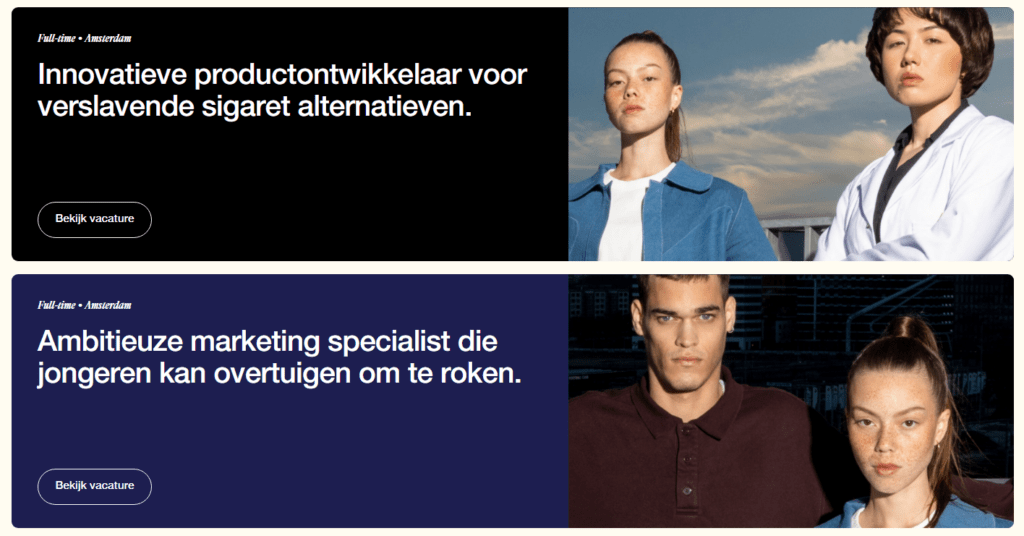 Voorbeeld van HUB content
