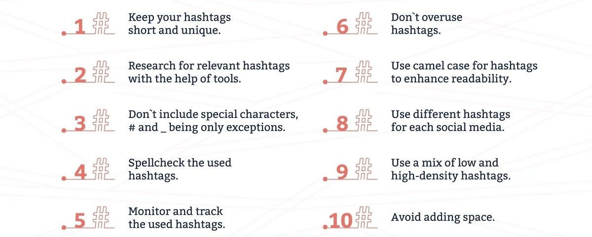 TikTok hashtag tips
